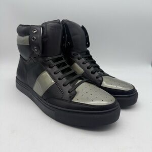 BRAND NEW RARE Zanzara Treble Men’s High Top Sneaker in Gray Leather Size 11